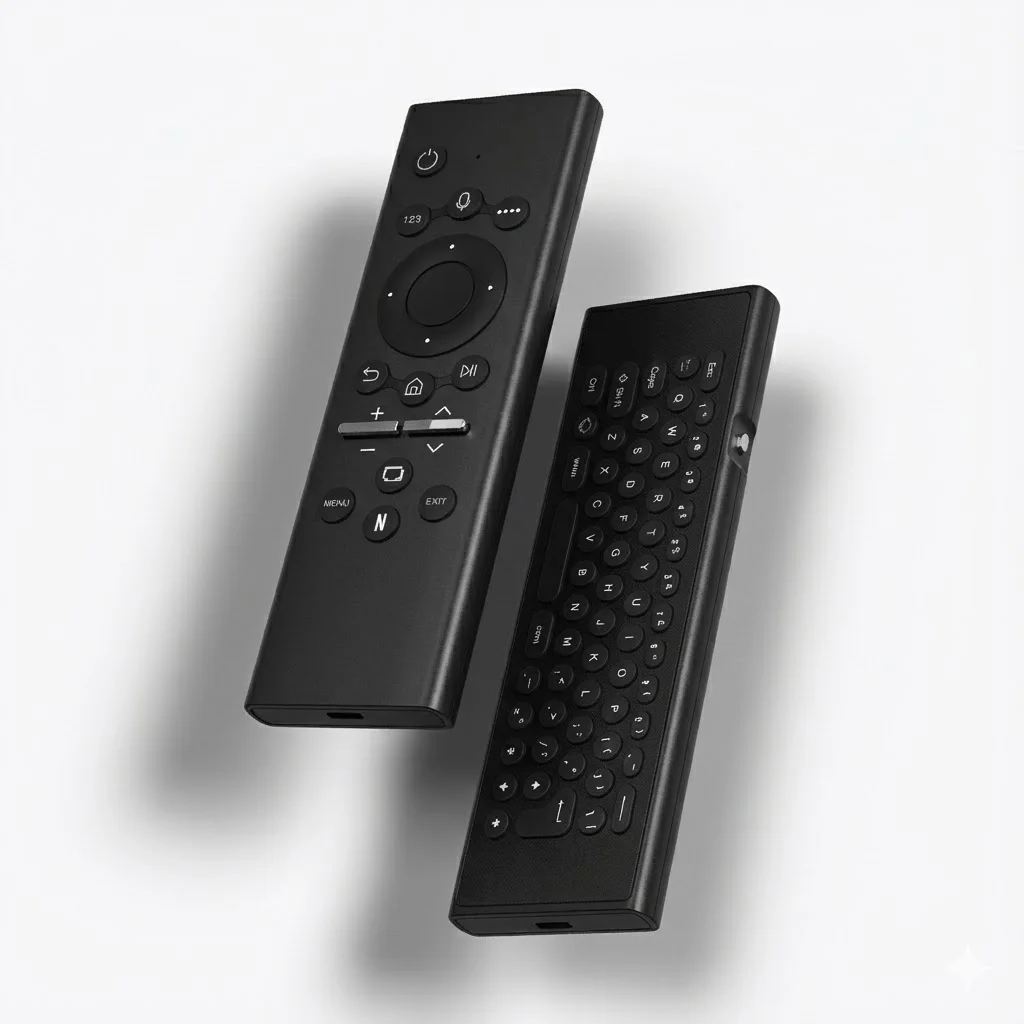 Télécommande Universelle Samsung G71S PRO – Air Mouse Gyro, Commande Vocale & Clavier Sans Fil Rétroéclairé