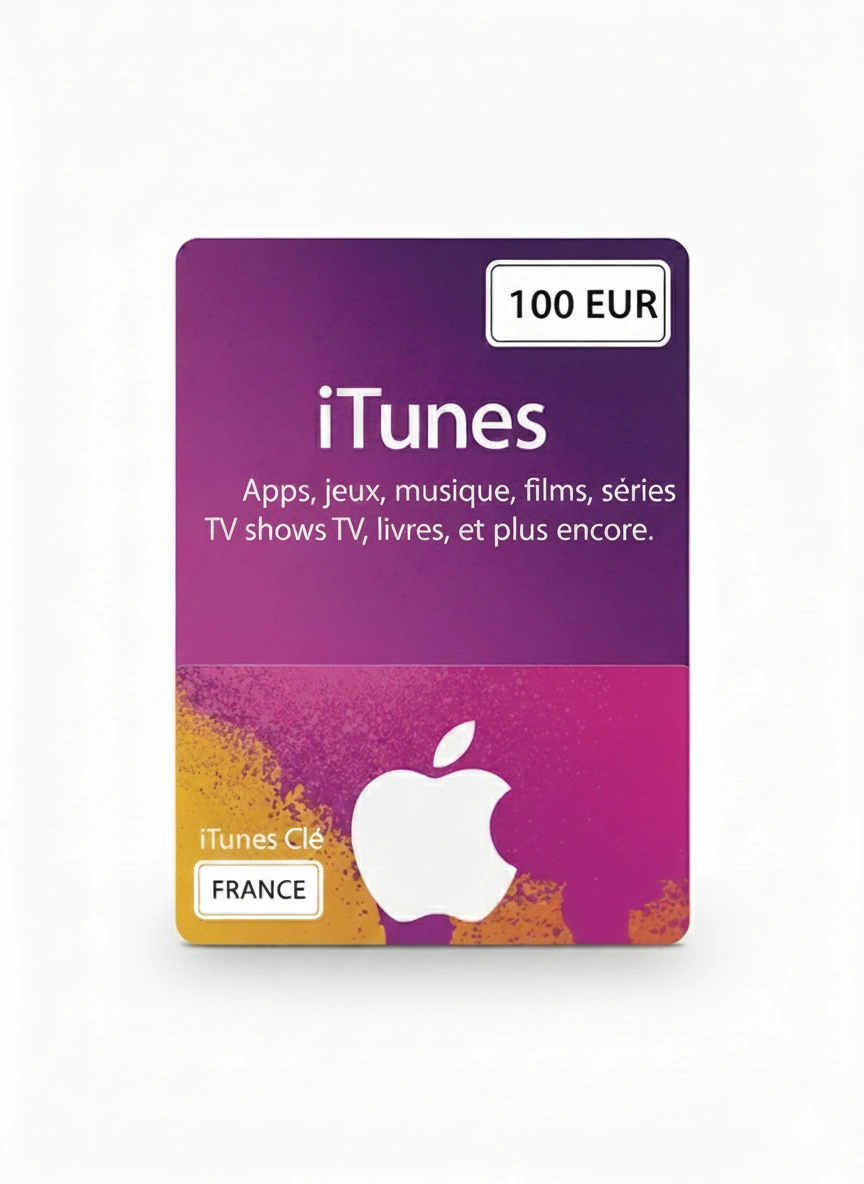 Apple iTunes Gift Card 100 EUR – Code Digital (France)