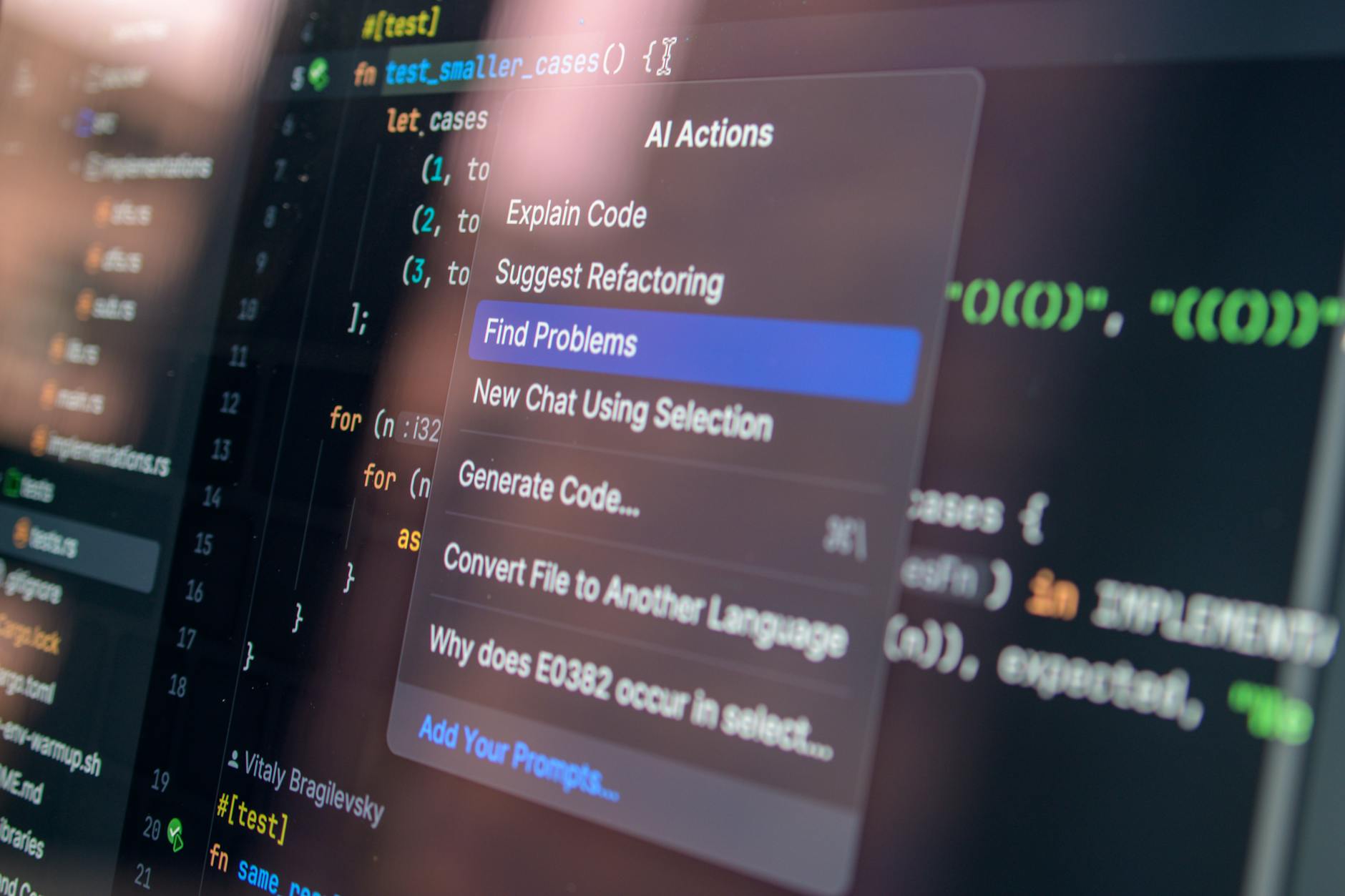 Photos gratuites de actions de l'ia, analyse de code, apprentissage automatique