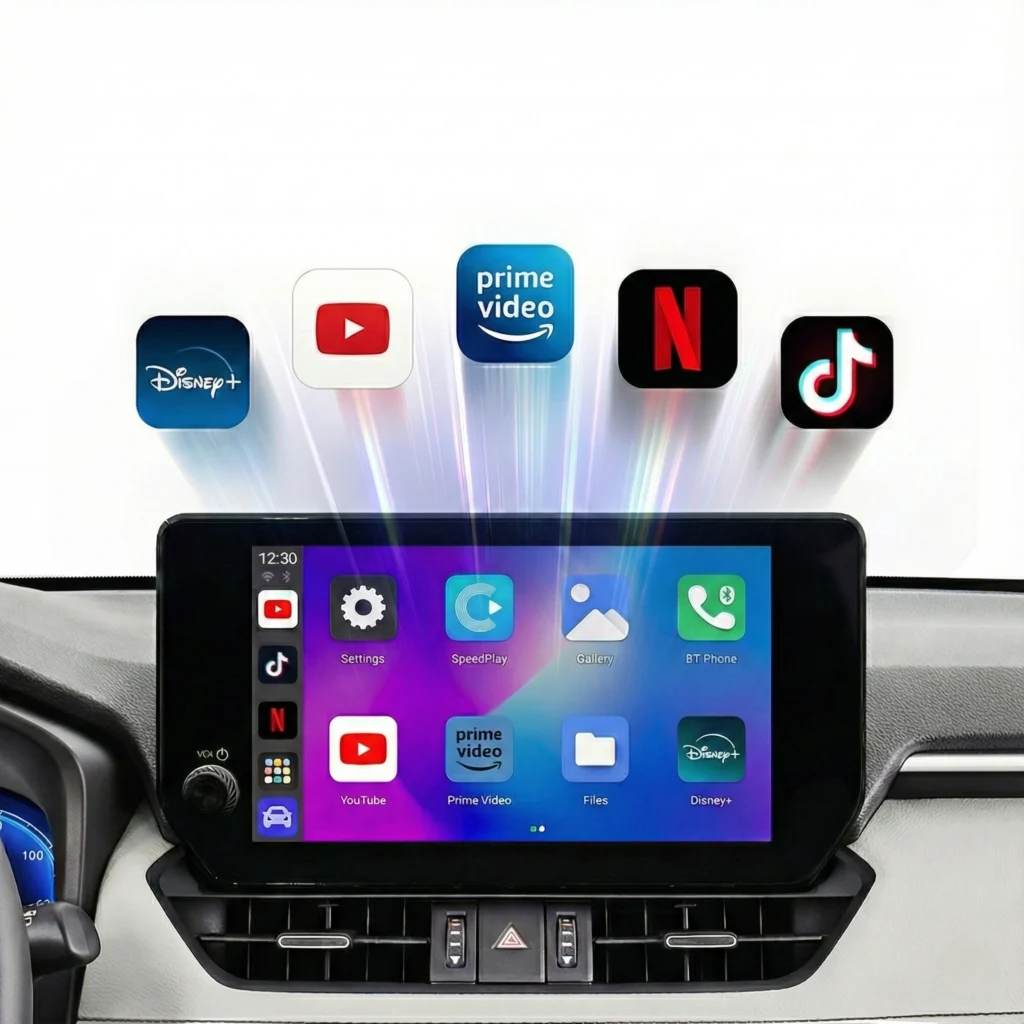 Boîtier CarPlay & Android Auto – Android 13 | Plug & Play | Universel